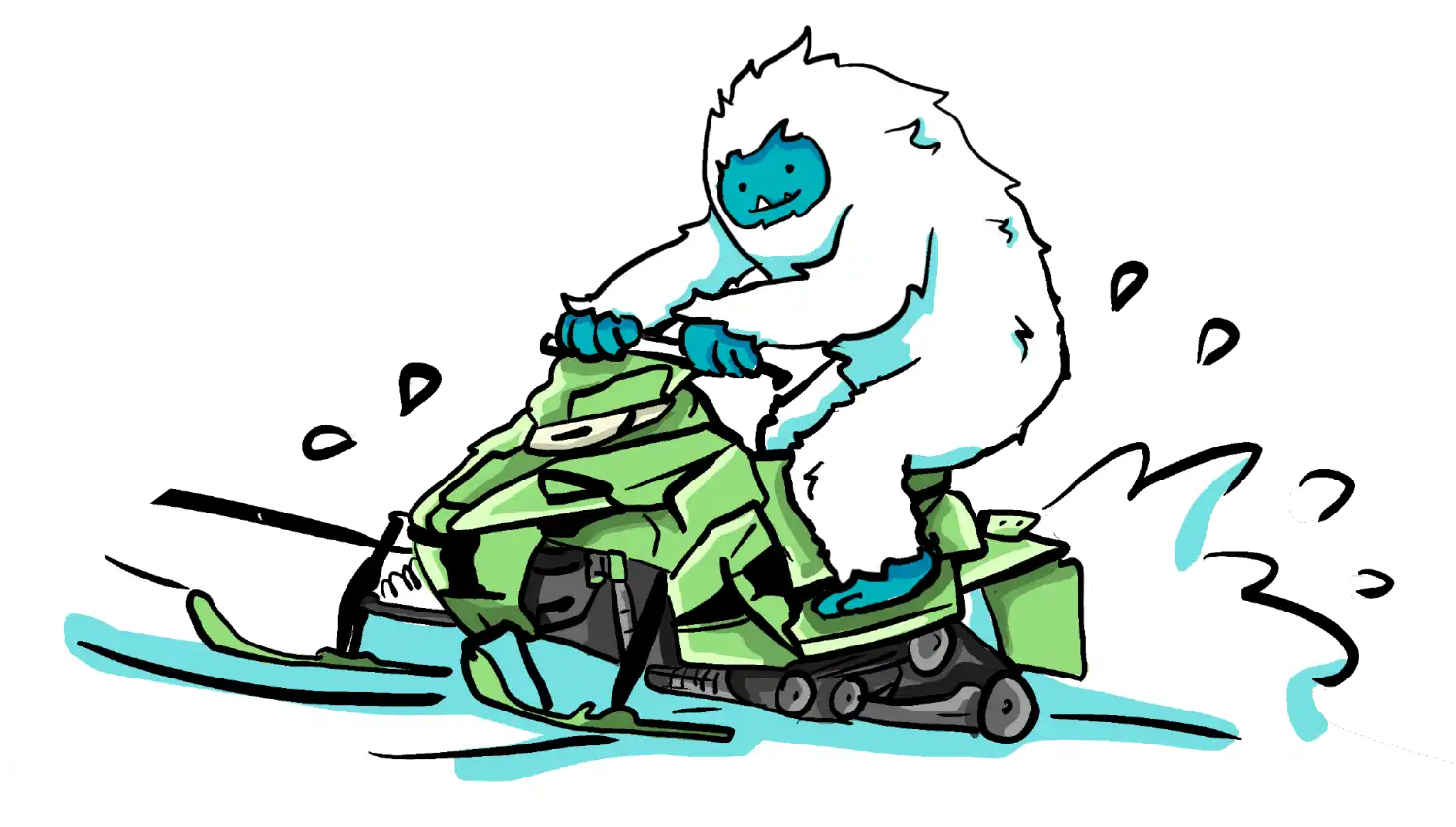 Snow Shovel Man on Jet Ski | Northern Snow